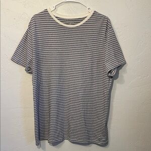 Goodfellow & Co Gray Striped Men's Shirt